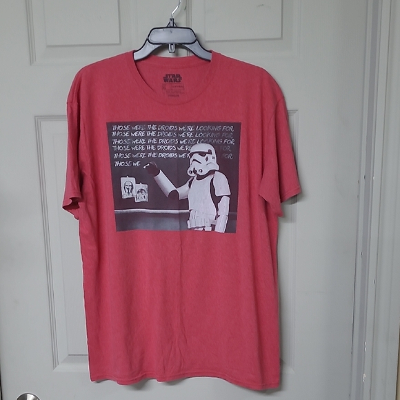 Star Wars Other - 3/$30* Star Wars T-shirt Red 'Those Were The Droids Were Looking For' Size XL